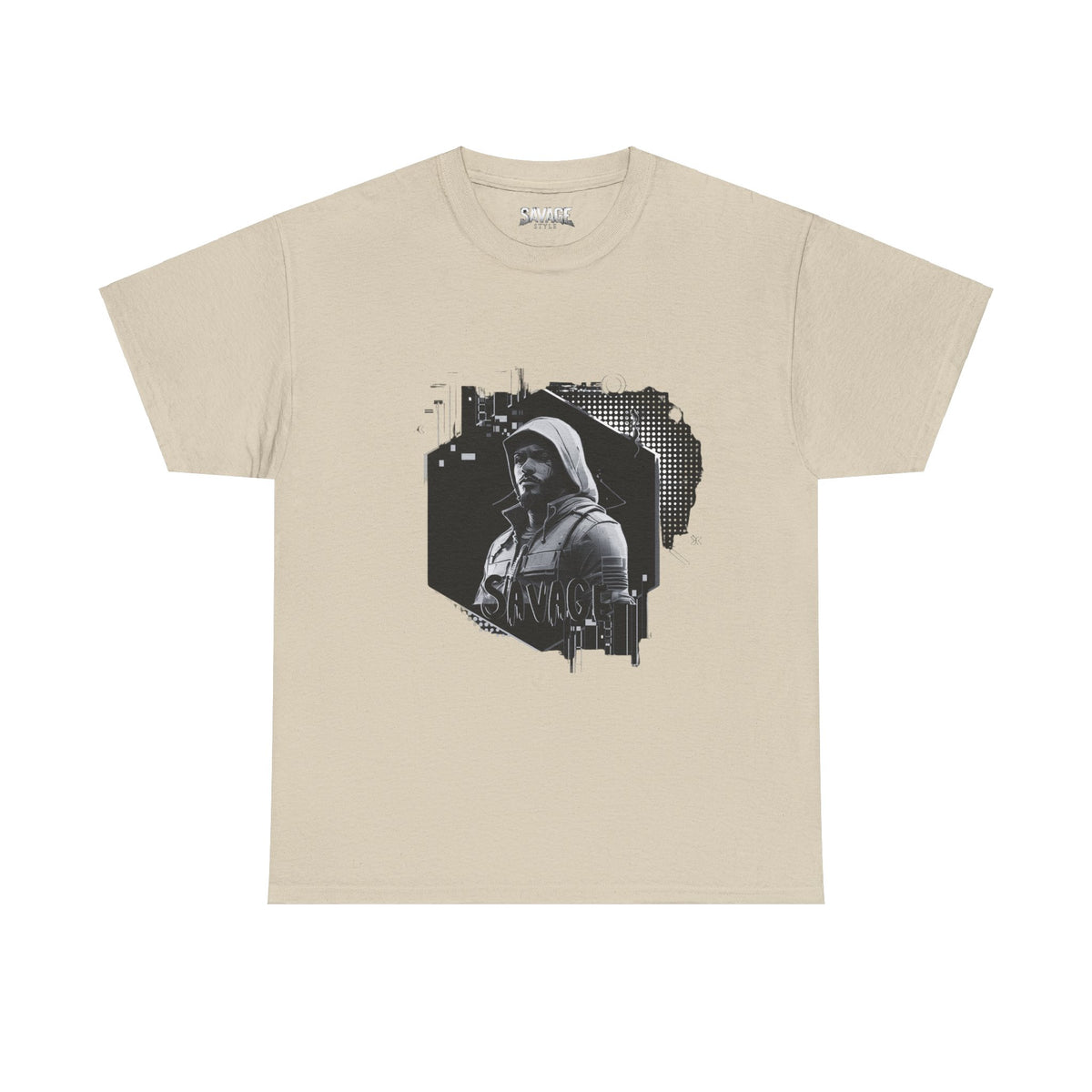 Stone Cold Savage Man - Noir Collection Tee Shirt