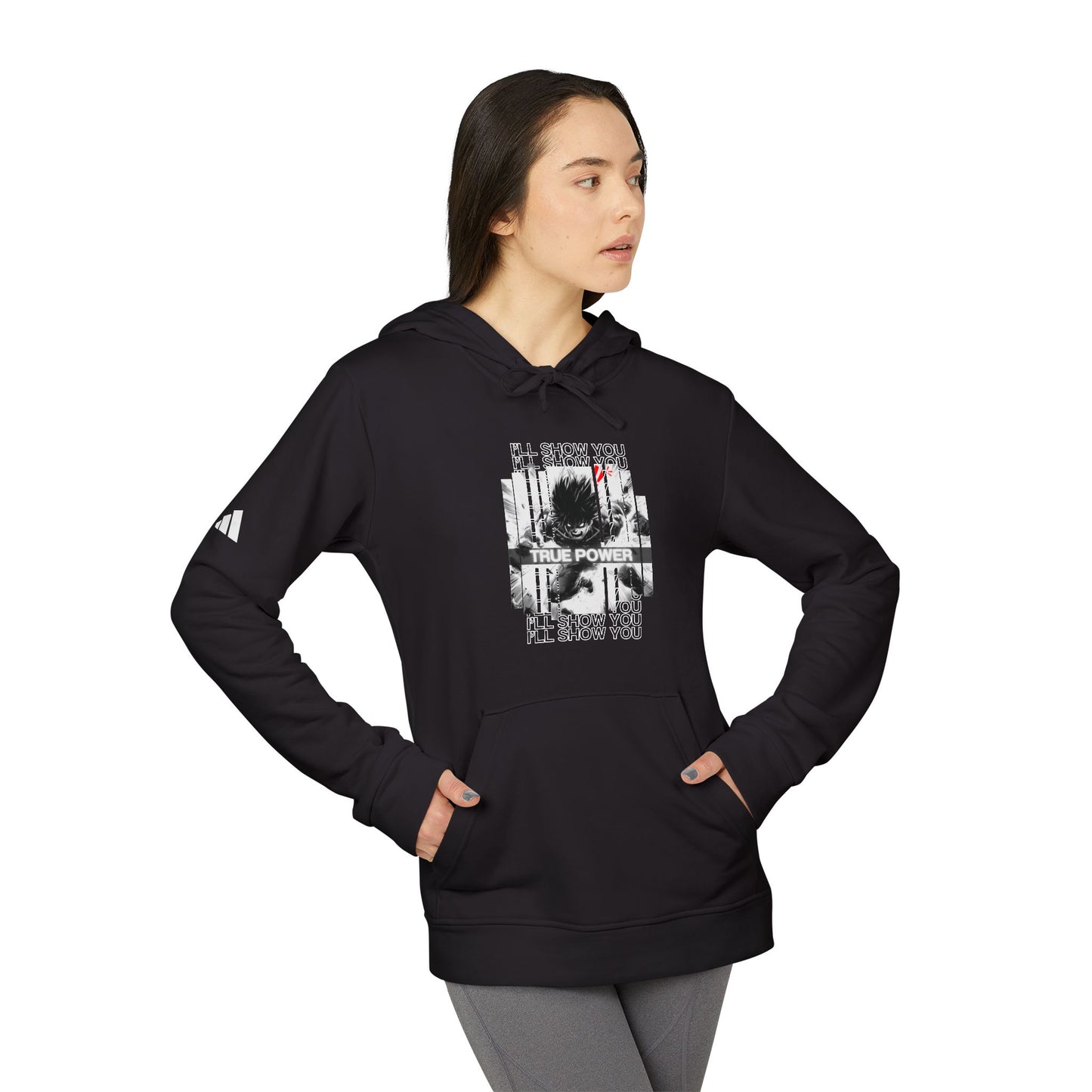 adidas Unisex Fleece Hoodie - True Power