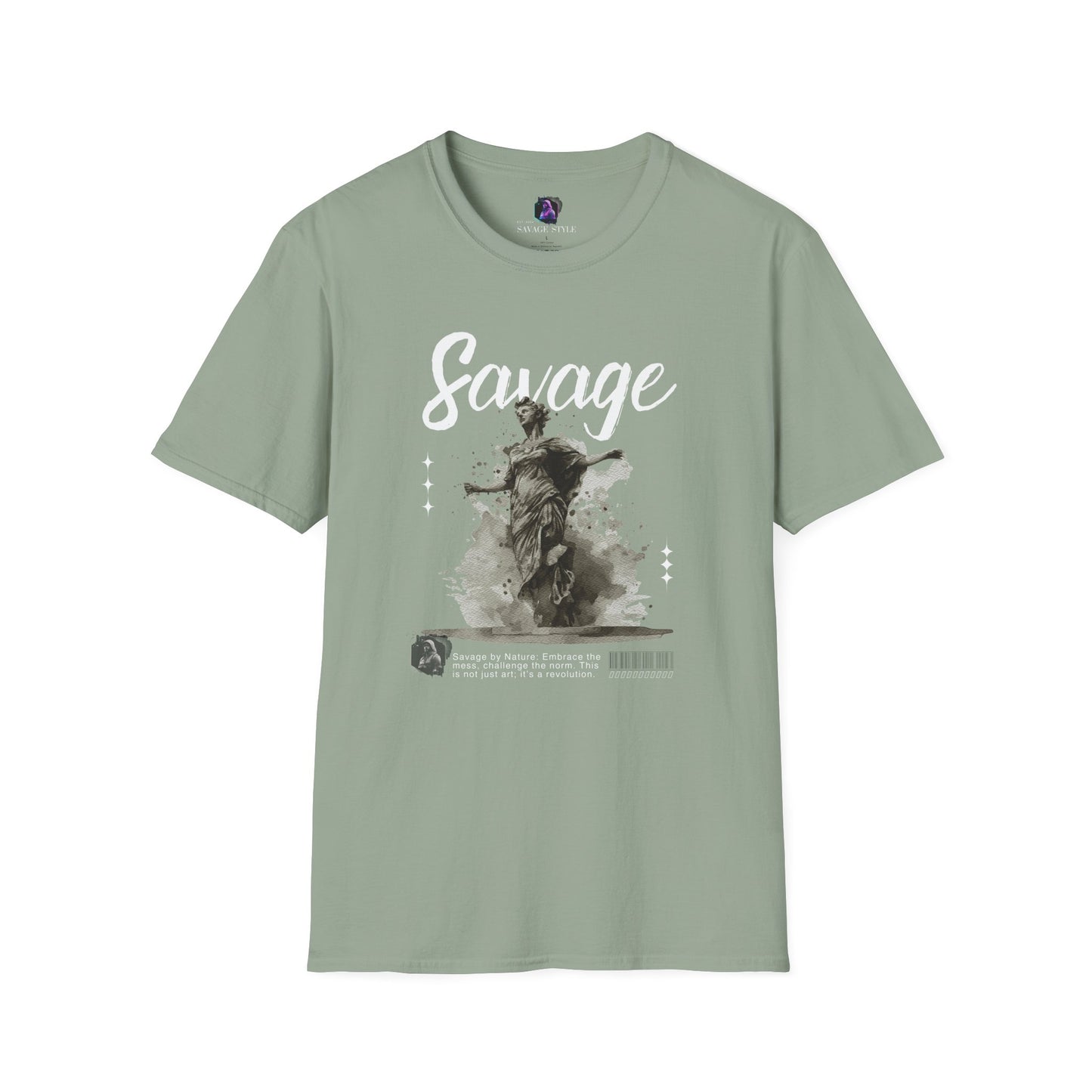 Savage Sculpture Unisex Softstyle T-Shirt