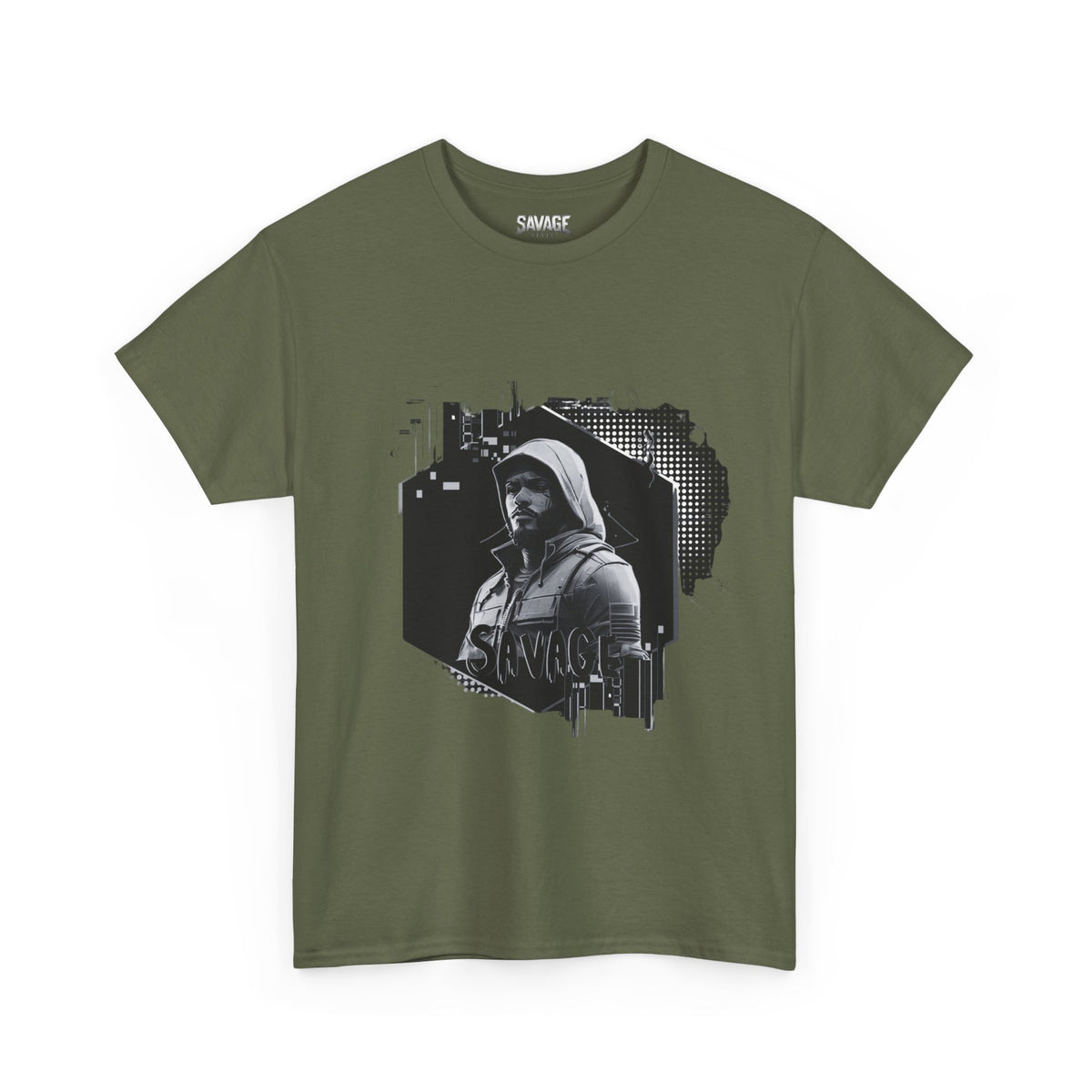 Stone Cold Savage Man - Noir Collection Tee Shirt