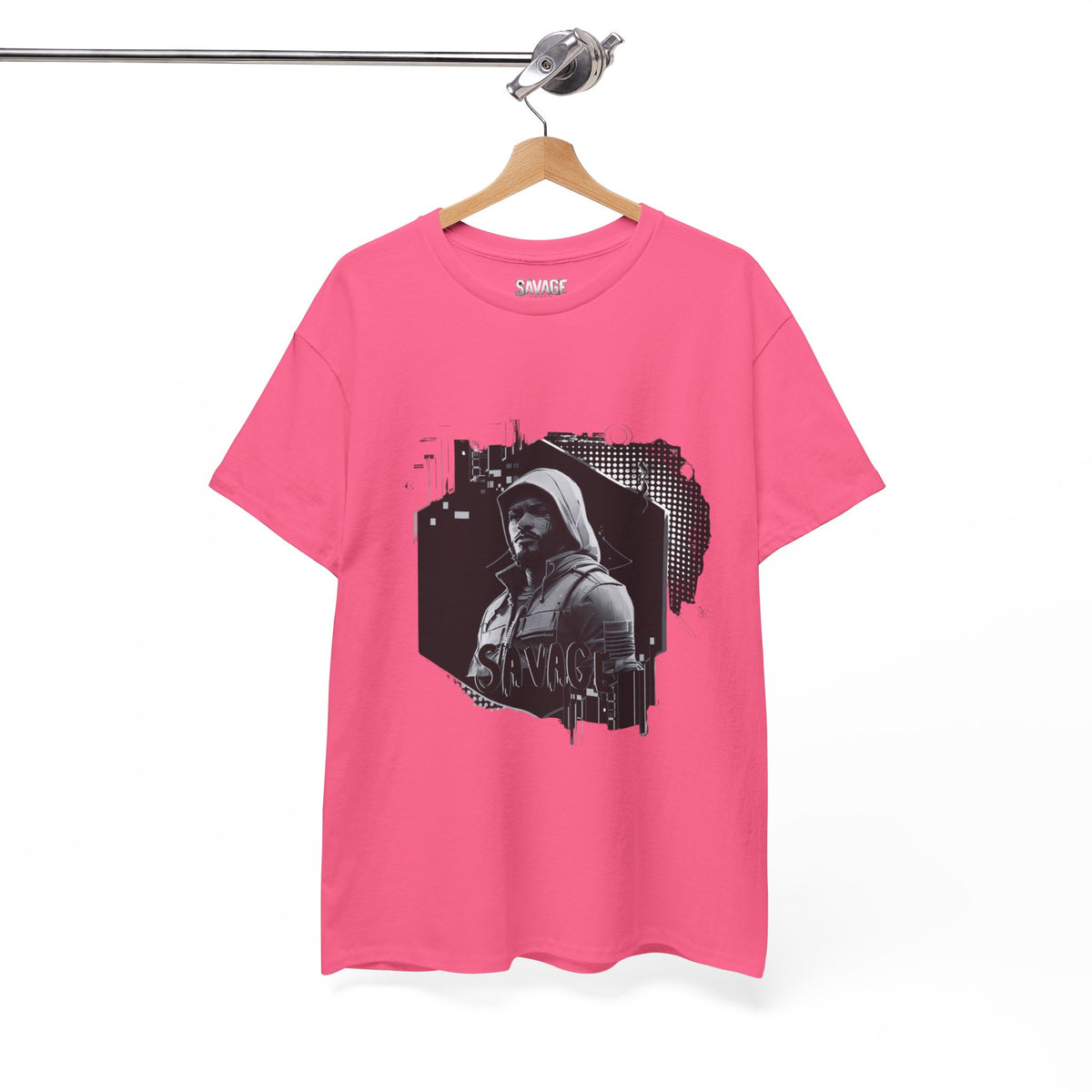Stone Cold Savage Man - Noir Collection Tee Shirt