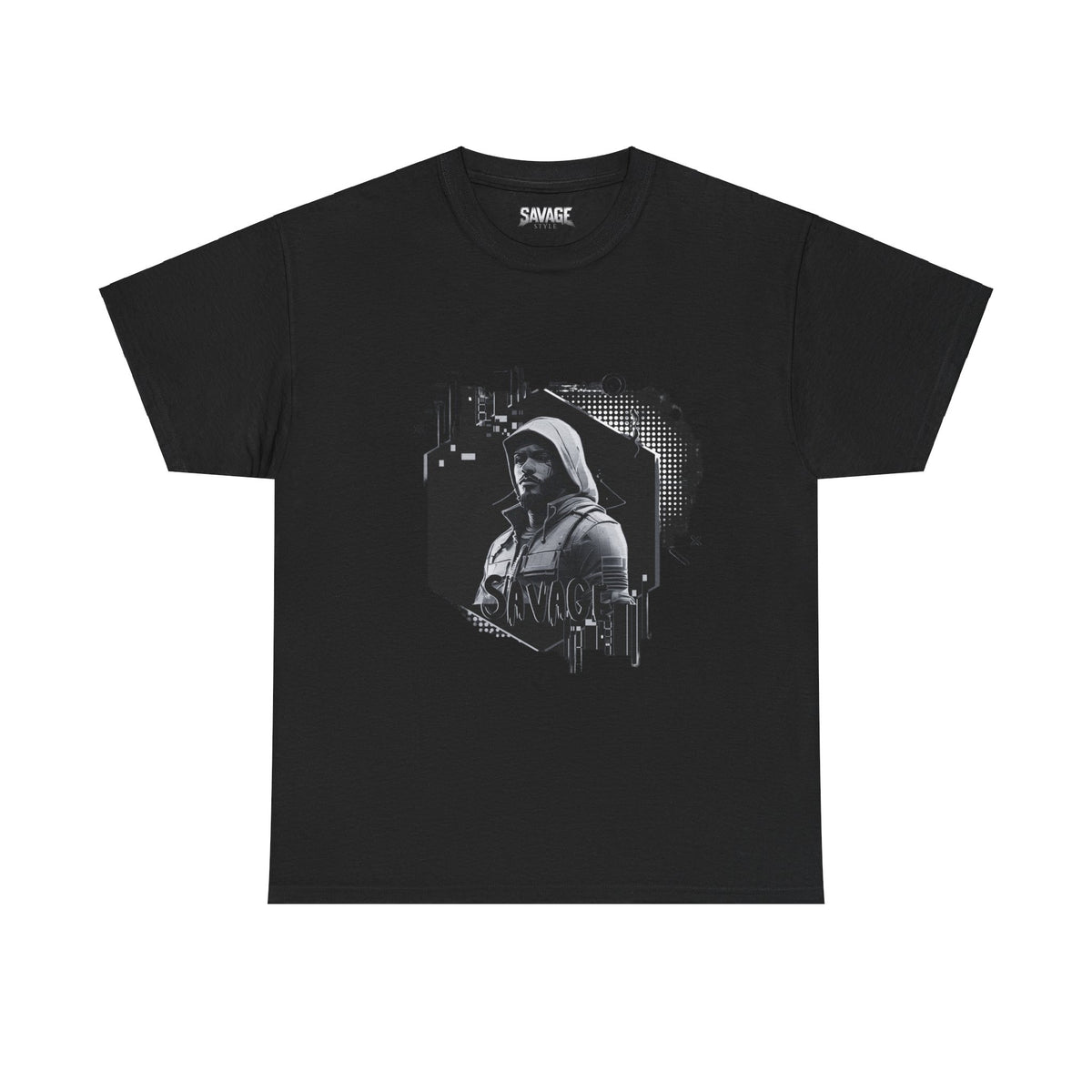 Stone Cold Savage Man - Noir Collection Tee Shirt