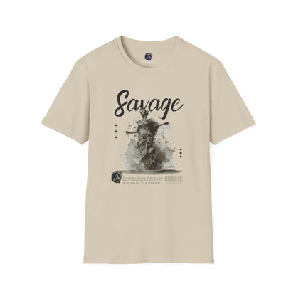 Savage Sculpture Unisex Softstyle T-Shirt