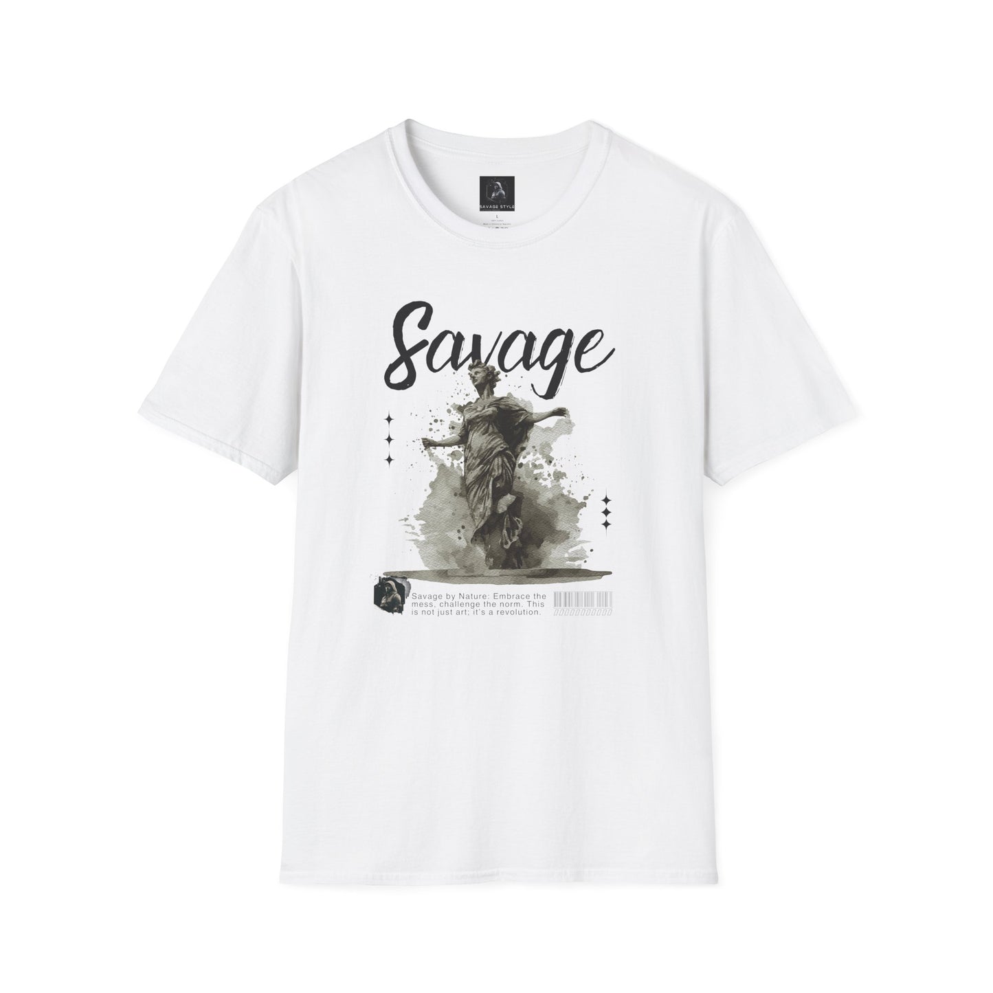 Savage Sculpture Unisex Softstyle T-Shirt