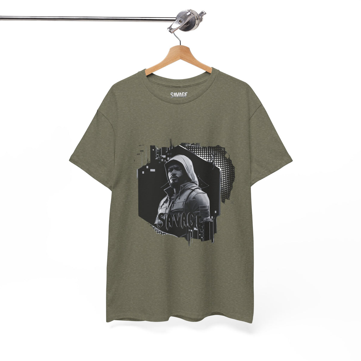 Stone Cold Savage Man - Noir Collection Tee Shirt