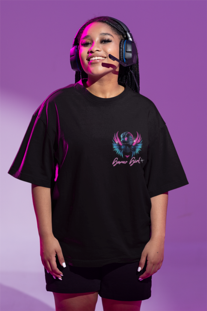 Gamer Girl Boxy Tee - Try to Keep Up