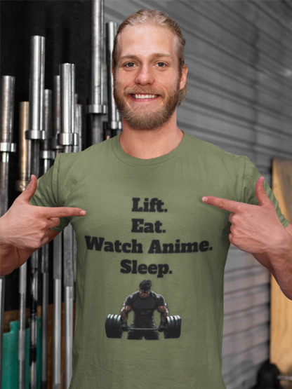 Anime Gym Tee Shirt