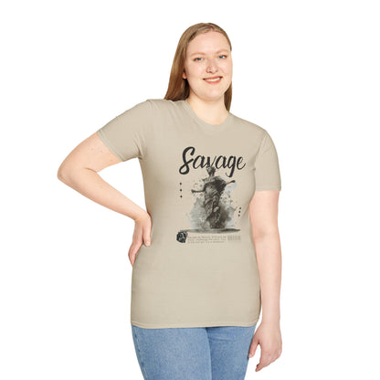 Savage Sculpture Unisex Softstyle T-Shirt