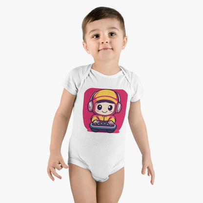 Savage Baby Gamer Onesie® Organic Baby Bodysuit