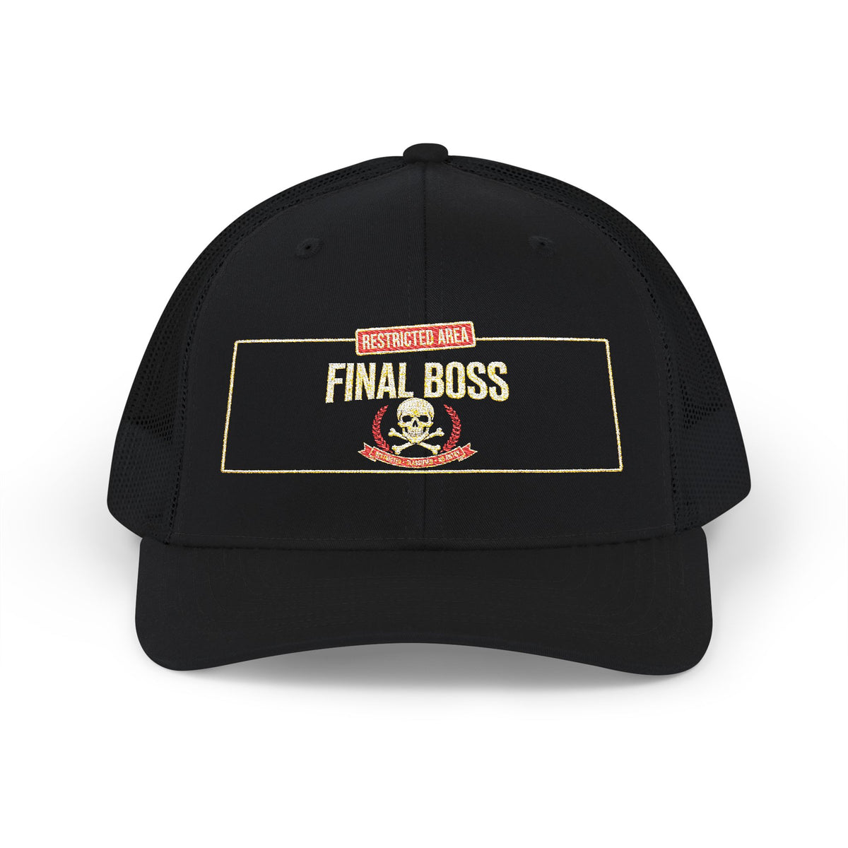 Final Boss Snapback Cap