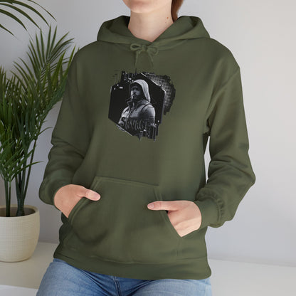 Gamer Hoodie Sweatshirt - Savage Style Gamer Gear Clothing: Noir Collection