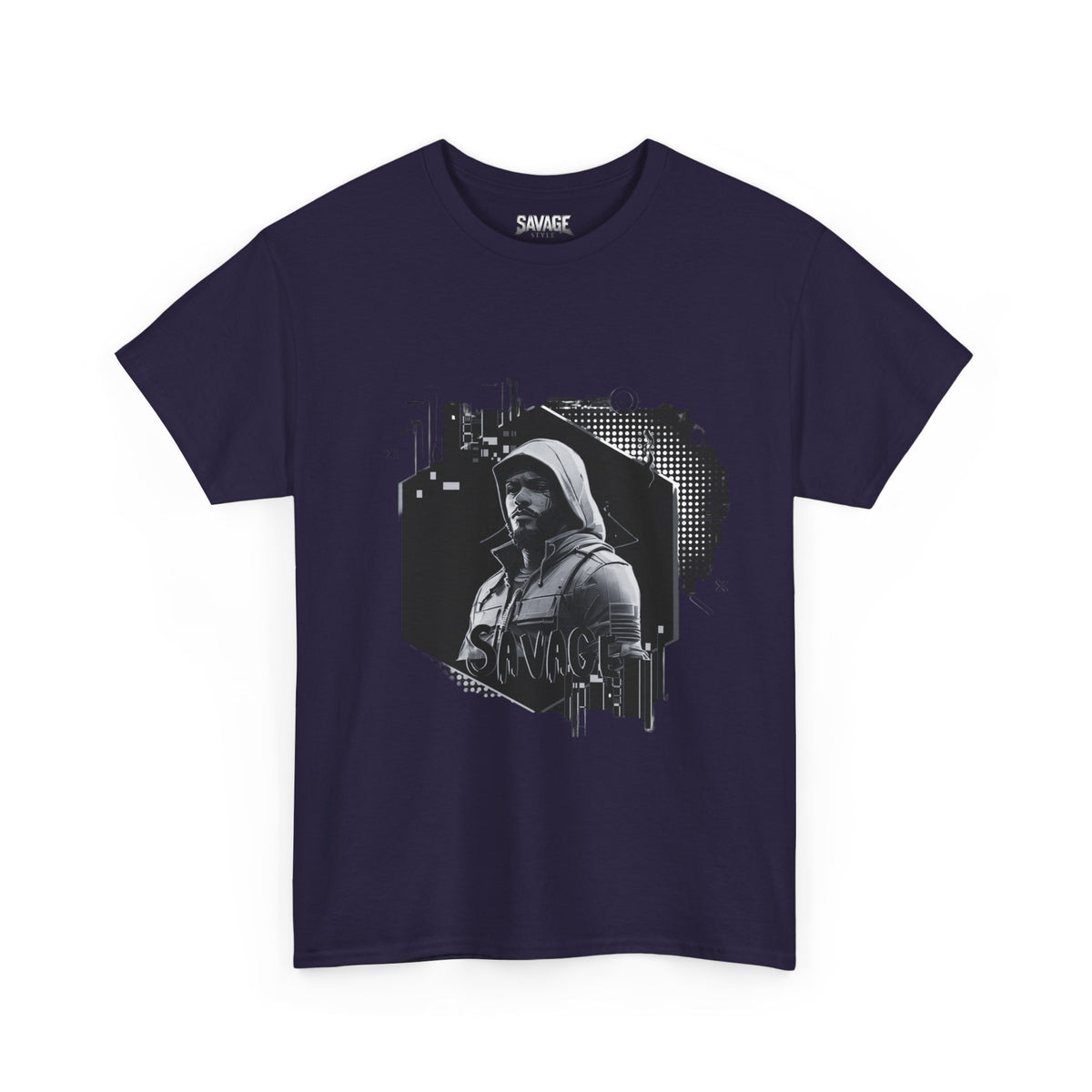 Stone Cold Savage Man - Noir Collection Tee Shirt