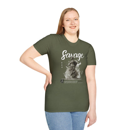 Savage Sculpture Unisex Softstyle T-Shirt