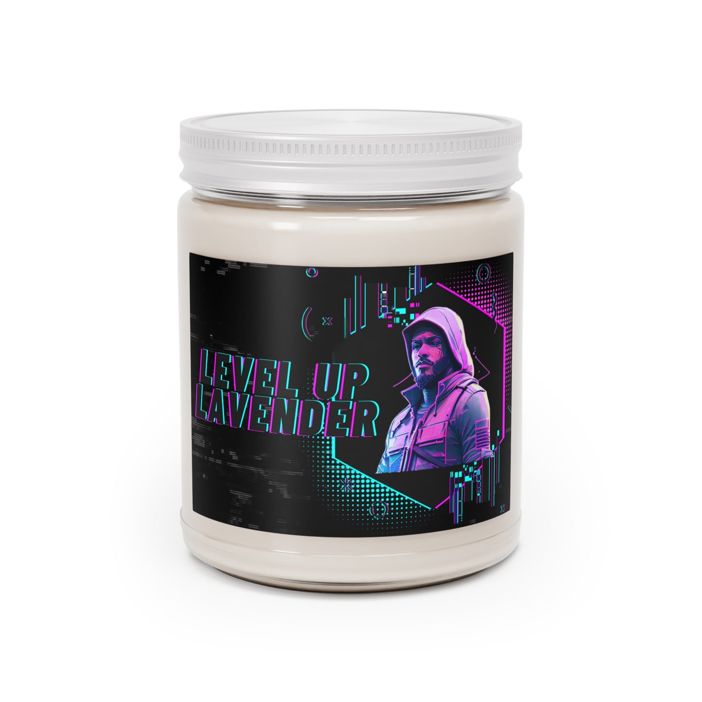 Level Up Lavender - Scented Gamer Candle, 9oz