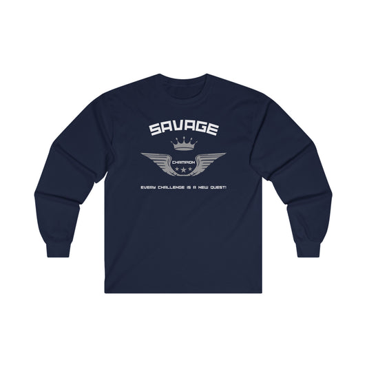 Savage Champion Long Sleeve Tee