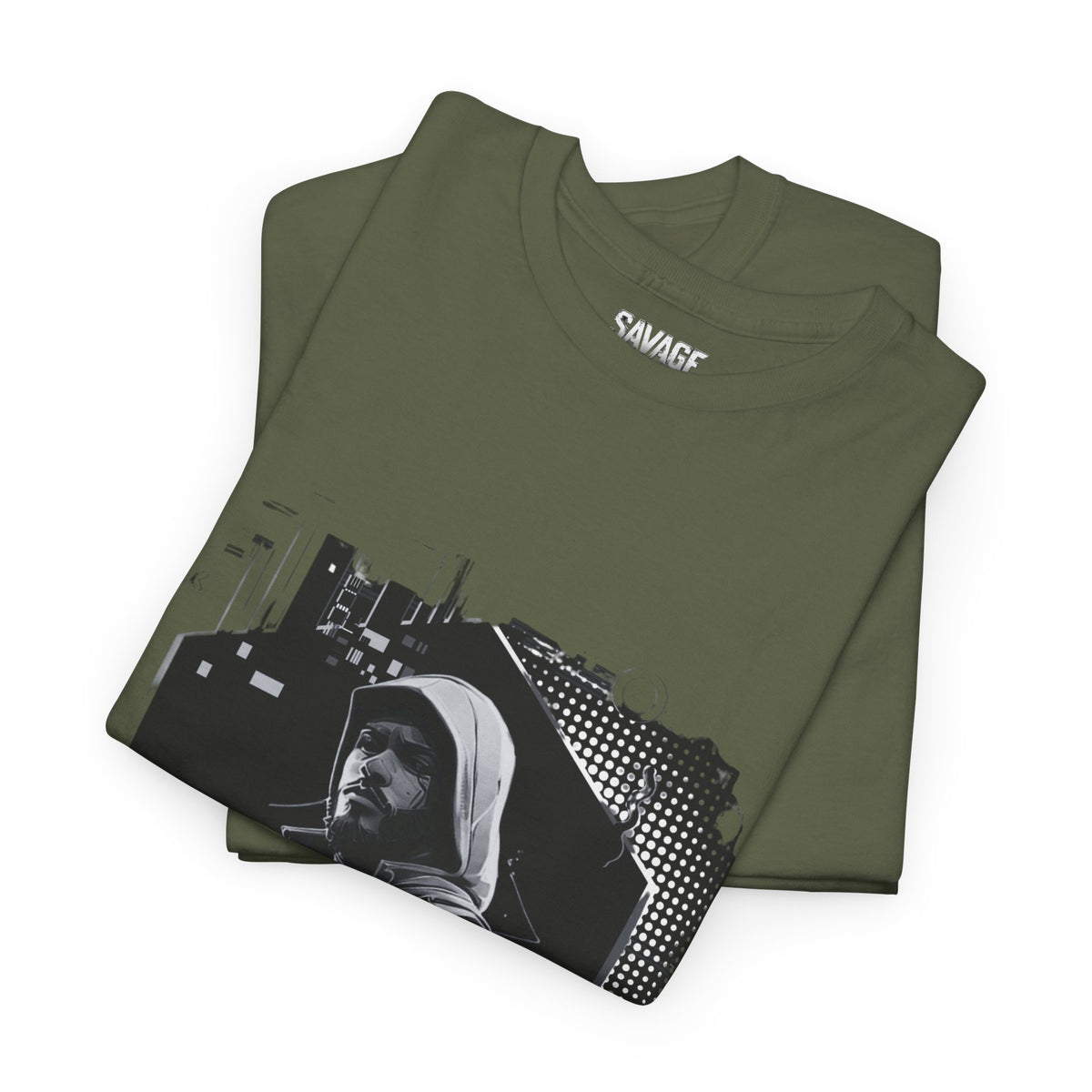 Stone Cold Savage Man - Noir Collection Tee Shirt
