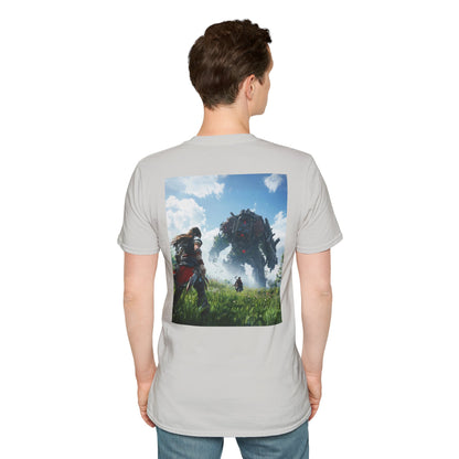 The Road Less Traveled... Unisex Titan Boss Battle Cotton Tee