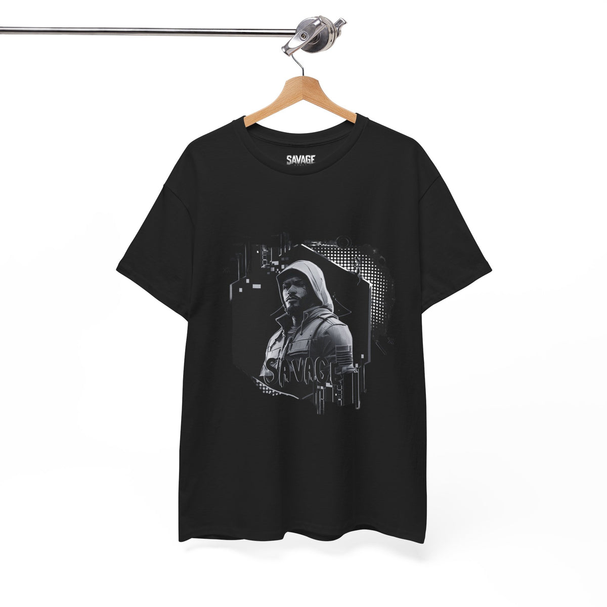 Stone Cold Savage Man - Noir Collection Tee Shirt