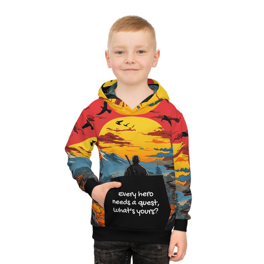 Children's Hoodie - Every Hero Needs a Quest Hoodie