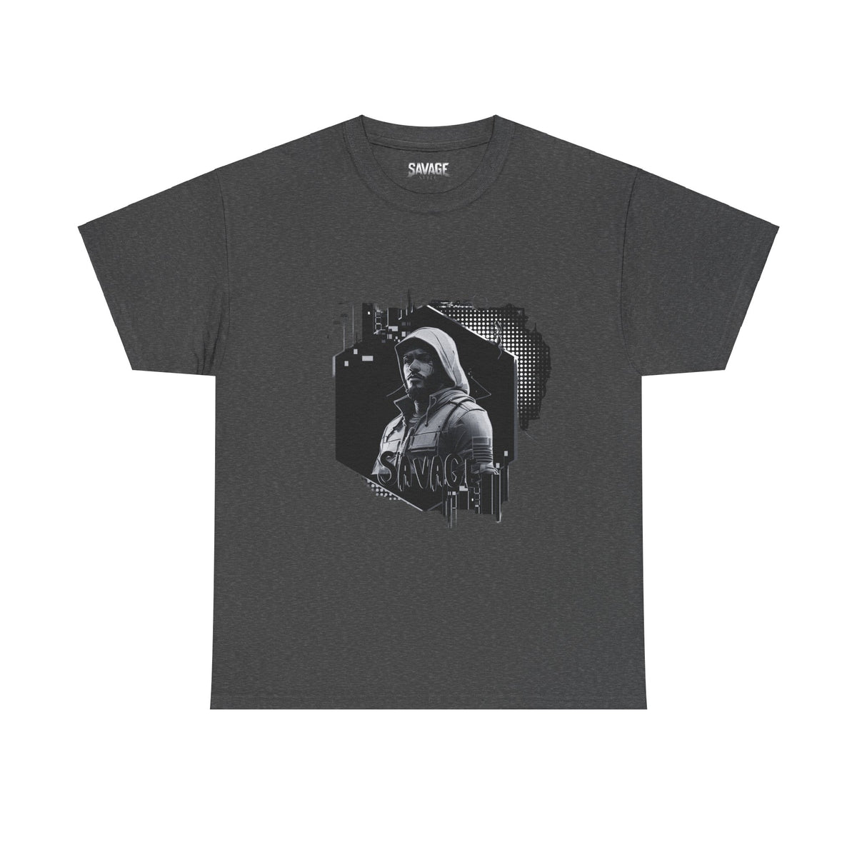 Stone Cold Savage Man - Noir Collection Tee Shirt