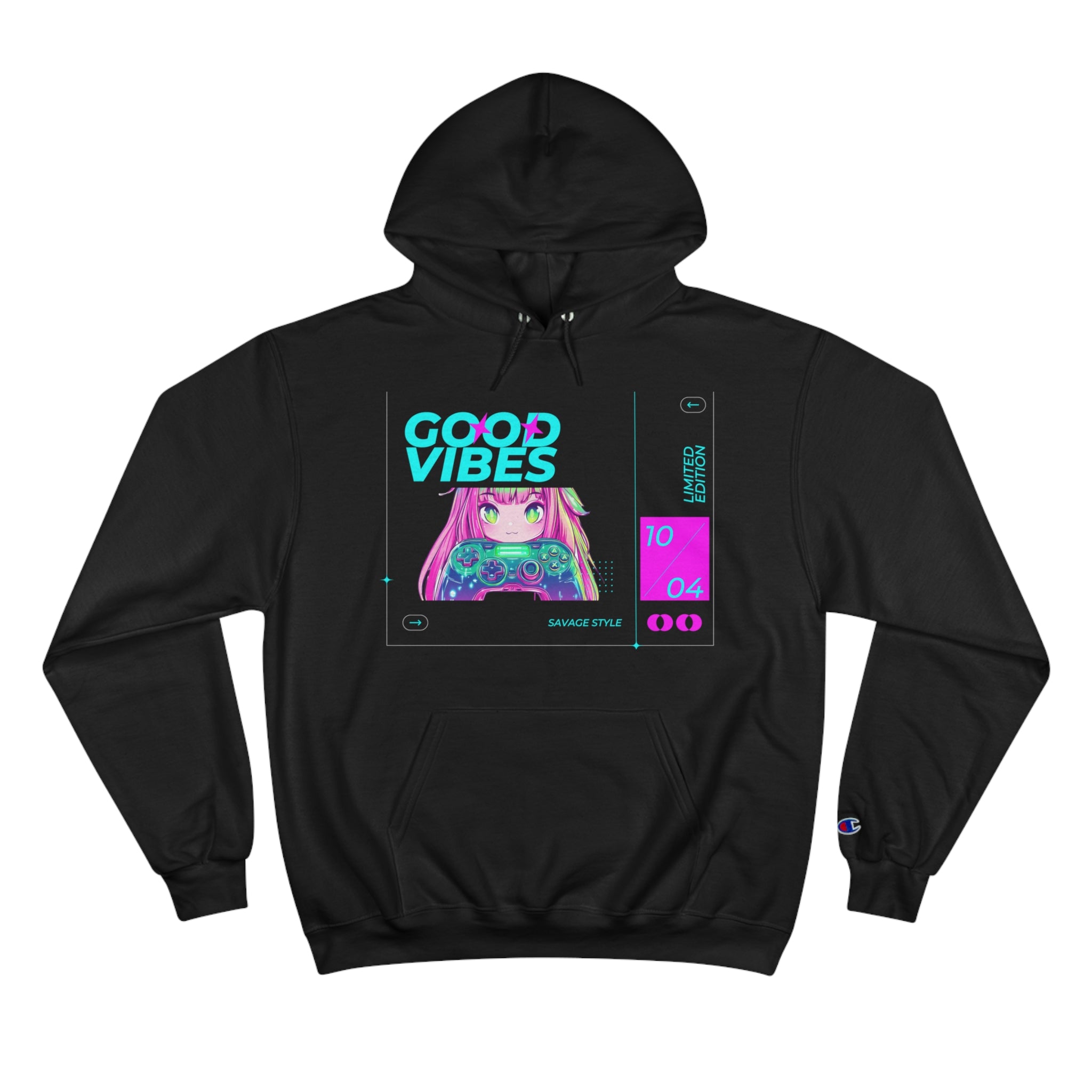 Vibes champion hoodie sale