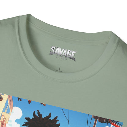 Another Day In Paradise Softstyle T-Shirt