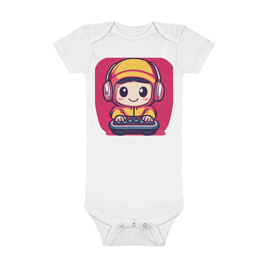 Savage Baby Gamer Onesie® Organic Baby Bodysuit