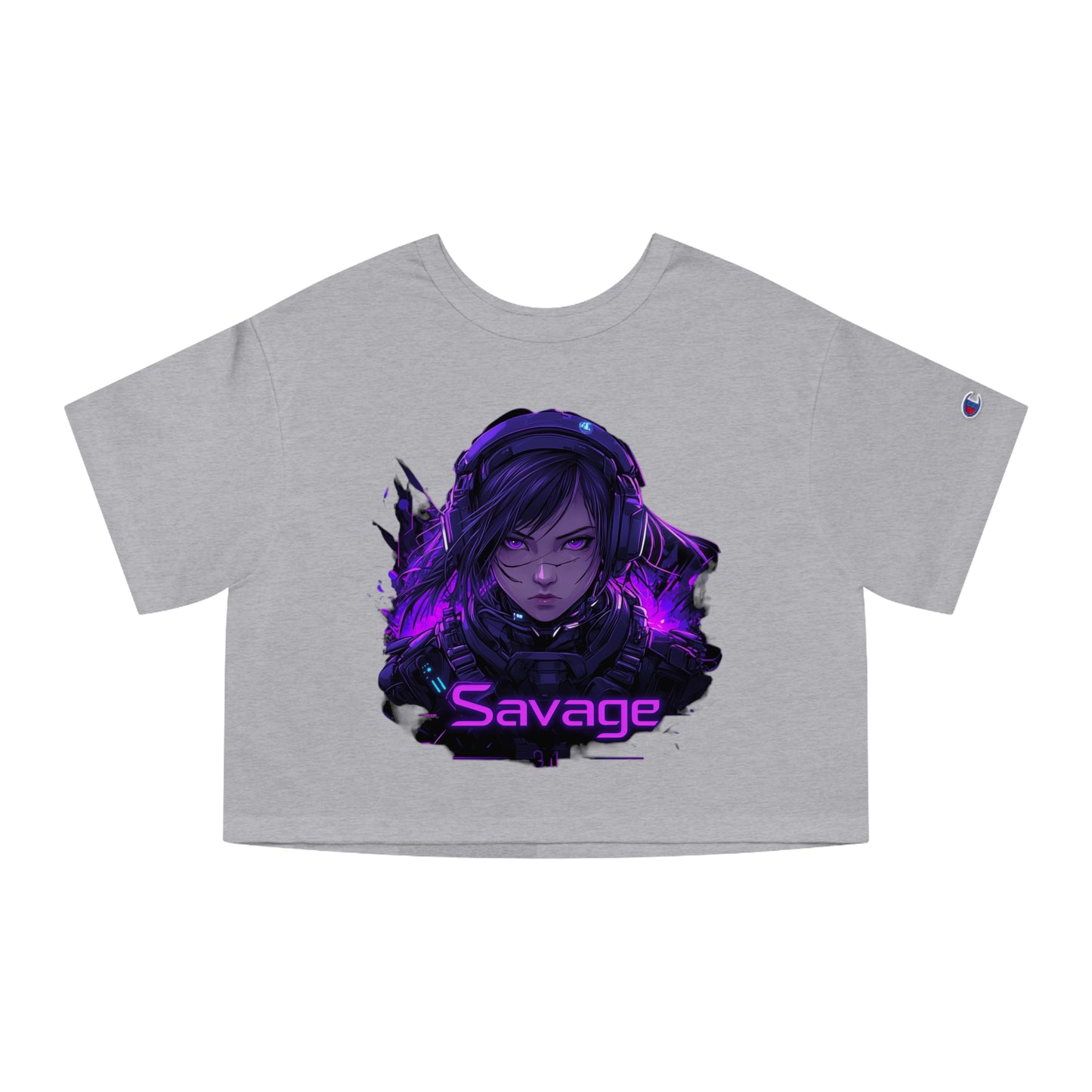 Savage Champion Women's Heritage Cropped T-Shirt