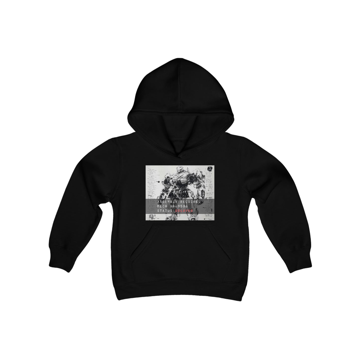 Assembly Required Youth Heavy Blend Hooded Sweatshirt