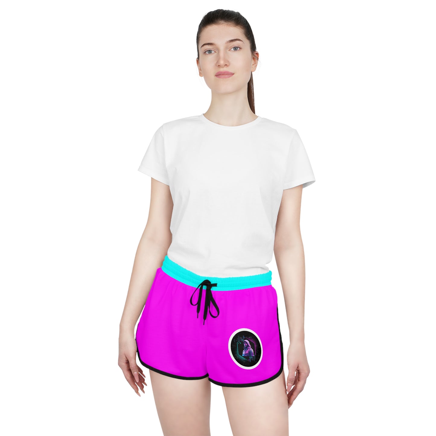 Little Miss Savage - Shorts for Women - Magenta