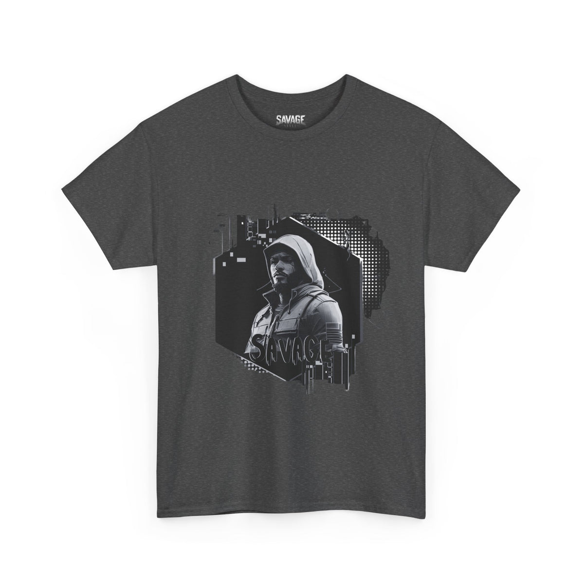 Stone Cold Savage Man - Noir Collection Tee Shirt