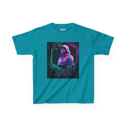 Camiseta de algodón pesado para niños - Ropa para jugadores de Savage Kids